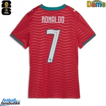 Portugal Cristiano Ronaldo #7 Hjemmedrakt Dame VM 2026 Kortermet